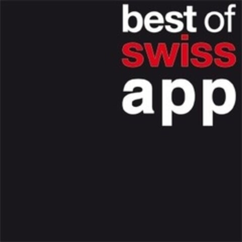 best of swiss app Logo (IGE, 28.01.2013)