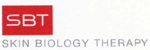 SBT SKIN BIOLOGY THERAPY Logo (IGE, 07/22/2003)