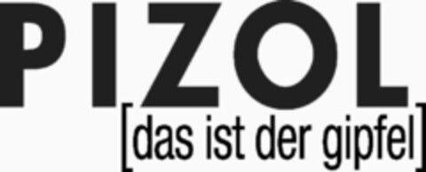 PIZOL [das ist der gipfel] Logo (IGE, 01.12.2006)