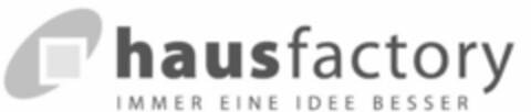 hausfactory IMMER EINE IDEE BESSER Logo (IGE, 08.11.2007)