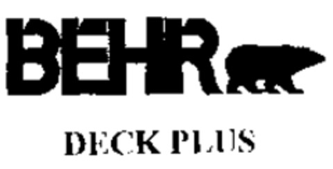 BEHR DECK PLUS Logo (IGE, 07/05/2004)