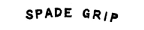 SPADE GRIP Logo (IGE, 05/27/1986)