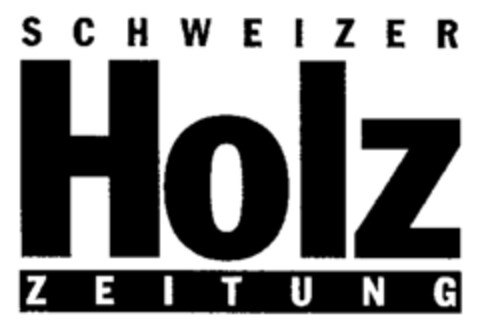SCHWEIZER Holz ZEITUNG Logo (IGE, 02.04.1997)