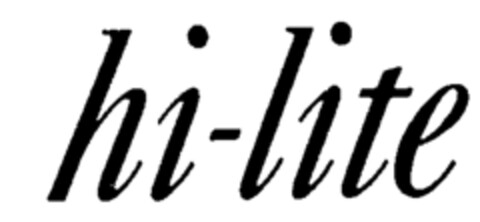 hi-lite Logo (IGE, 28.12.1990)