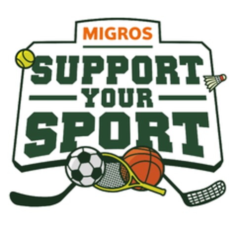 MIGROS SUPPORT YOUR SPORT Logo (IGE, 05/12/2021)