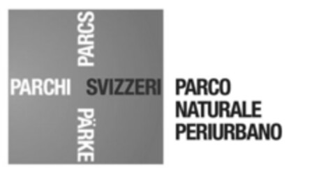PARCHI SVIZZERI PARCS PÄRKE PARCO NATURALE PERIURBANO Logo (IGE, 29.11.2010)
