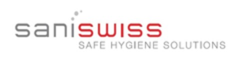 saniswiss SAFE HYGIENE SOLUTIONS Logo (IGE, 11/23/2018)