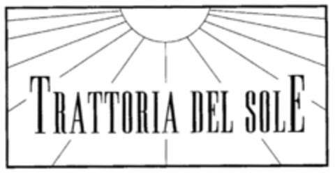 TRATTORIA DEL SOLE Logo (IGE, 27.01.2011)