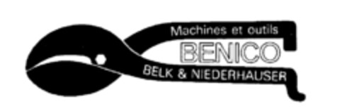 Machines et outils BENICO BELK & NIEDERHAUSER Logo (IGE, 15.05.1985)