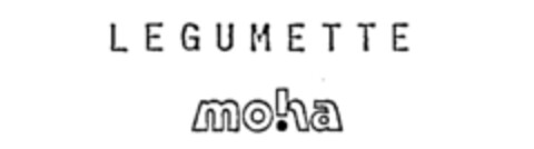 LEGUMETTE moha Logo (IGE, 05/26/1989)