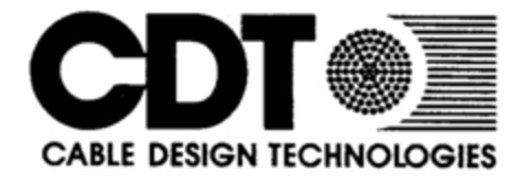 CDT CABLE DESIGN TECHNOLOGIES Logo (IGE, 07/12/1994)