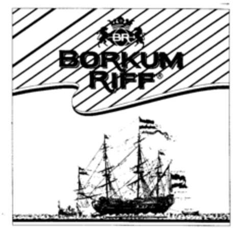 BR BORKUM RIFF Logo (IGE, 24.06.1992)