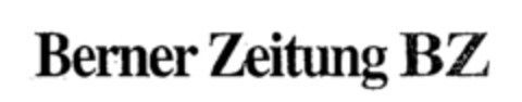 Berner Zeitung BZ Logo (IGE, 06/14/1993)