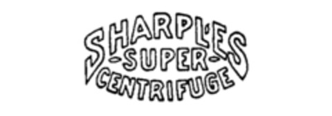 SHARPLES-SUPER-CENTRIFUGE Logo (IGE, 24.07.1990)