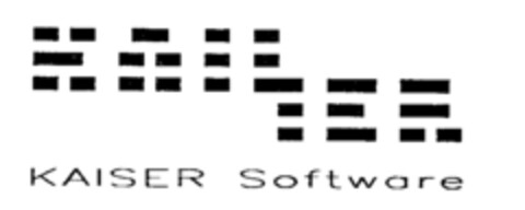 KAISER KAISER Software Logo (IGE, 10/28/1988)