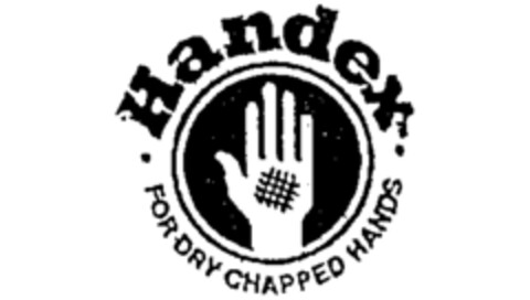 Handex FOR DRY CHAPPED HANDS Logo (IGE, 28.12.1995)