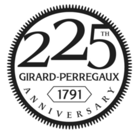 225TH GIRARD-PERREGAUX 1791 ANNIVERSARY Logo (IGE, 29.01.2016)