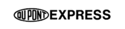 DU PONT EXPRESS Logo (IGE, 30.07.1986)