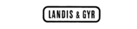 LANDIS & GYR Logo (IGE, 12/22/1981)