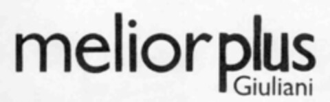 melior plus Giuliani Logo (IGE, 06/04/1973)