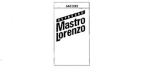 JACOBS ESPRESSO Mastro Lorenzo Logo (IGE, 11.05.1988)