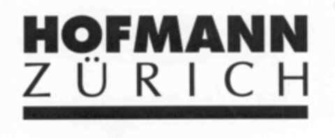 HOFMANN ZÜRICH Logo (IGE, 03.12.1999)