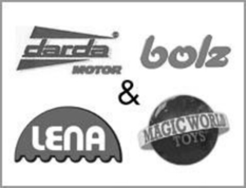 darda MOTOR bolz & LENA MAGIC WORLD TOYS Logo (IGE, 11/30/2004)