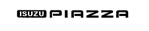 ISUZU PIAZZA Logo (IGE, 01/14/1987)
