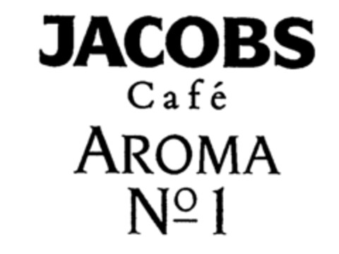 JACOBS Café AROMA No 1 Logo (IGE, 10.02.1989)