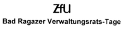 ZfU Bad Ragazer Verwaltungsrats-Tage Logo (IGE, 16.03.2001)