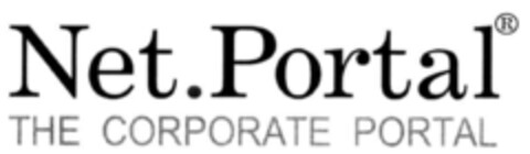 Net.Portal THE CORPORATE PORTAL Logo (IGE, 11/23/1999)