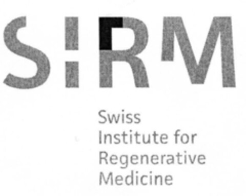 SIRM Swiss Institute for Regenerative Medicine Logo (IGE, 27.05.2014)