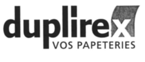 duplirex VOS PAPETERIES Logo (IGE, 18.06.2002)