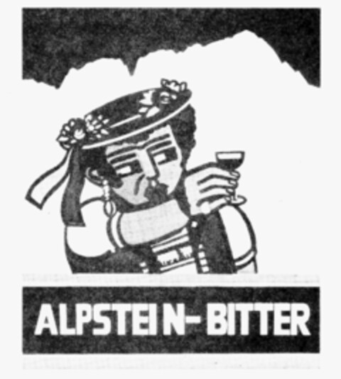 ALPSTEIN-BITTER Logo (IGE, 22.03.1987)