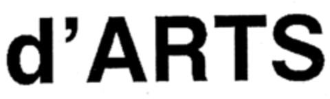 d'ARTS Logo (IGE, 10/10/1997)