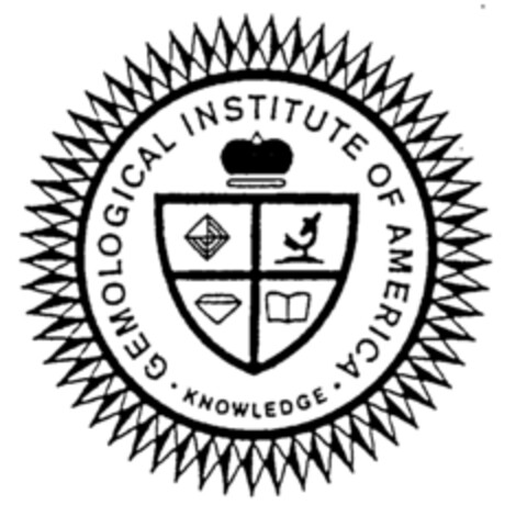 GEMOLOGICAL INSTITUTE OF AMERICA KNOWLEDGE Logo (IGE, 16.12.1997)