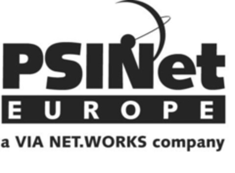 PSINet EUROPE a VIA NET.WORKS company Logo (IGE, 01/11/2005)