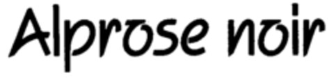 Alprose noir Logo (IGE, 30.01.1995)