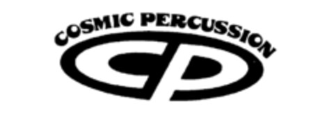 CP COSMIC PERCUSSION Logo (IGE, 13.03.1986)