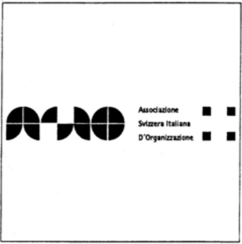 Associazione Svizzera Italiana D'Organizzazione Logo (IGE, 15.05.1997)