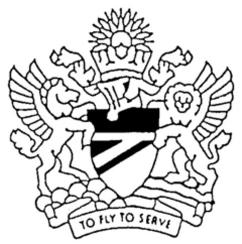 TO FLY TO SERVE Logo (IGE, 12.10.1990)