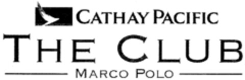 CATHAY PACIFIC THE CLUB MARCO POLO Logo (IGE, 22.10.1998)