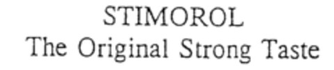 STIMOROL The Original Strong Taste Logo (IGE, 12/16/1994)