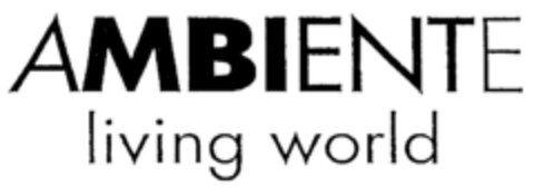 AMBIENTE living world Logo (IGE, 13.03.2000)