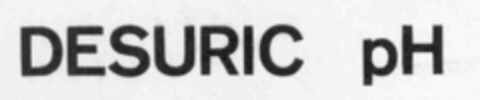 DESURIC pH Logo (IGE, 13.08.1975)