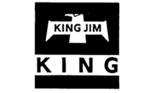 KING JIM KING Logo (IGE, 09.10.1989)