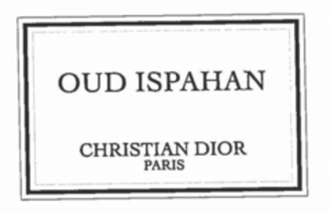 OUD ISPAHAN CHRISTIAN DIOR PARIS Logo (IGE, 25.04.2013)