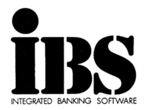 iBS INTEGRATED BANKING SOFTWARE Logo (IGE, 17.03.1987)