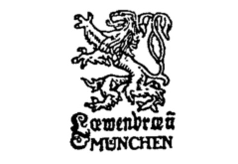 Loewenbraeu MÜNCHEN Logo (IGE, 03/13/1992)