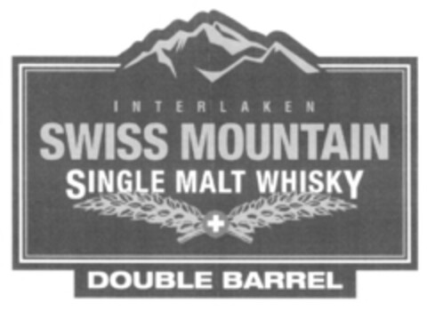 INTERLAKEN SWISS MOUNTAIN SINGLE MALT WHISKY DOUBLE BARREL Logo (IGE, 17.04.2020)